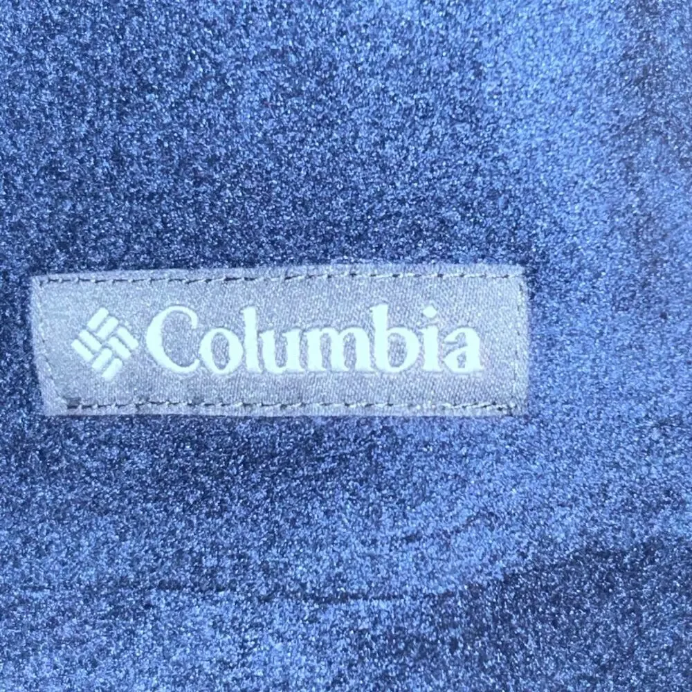 Columbia Boys Medium Fleece Jacket Blue